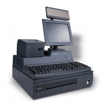 POS система CITAQ A1. Комплект с чековым принтером, монитором, денежным ящиком, клавиатурой и считывателем.